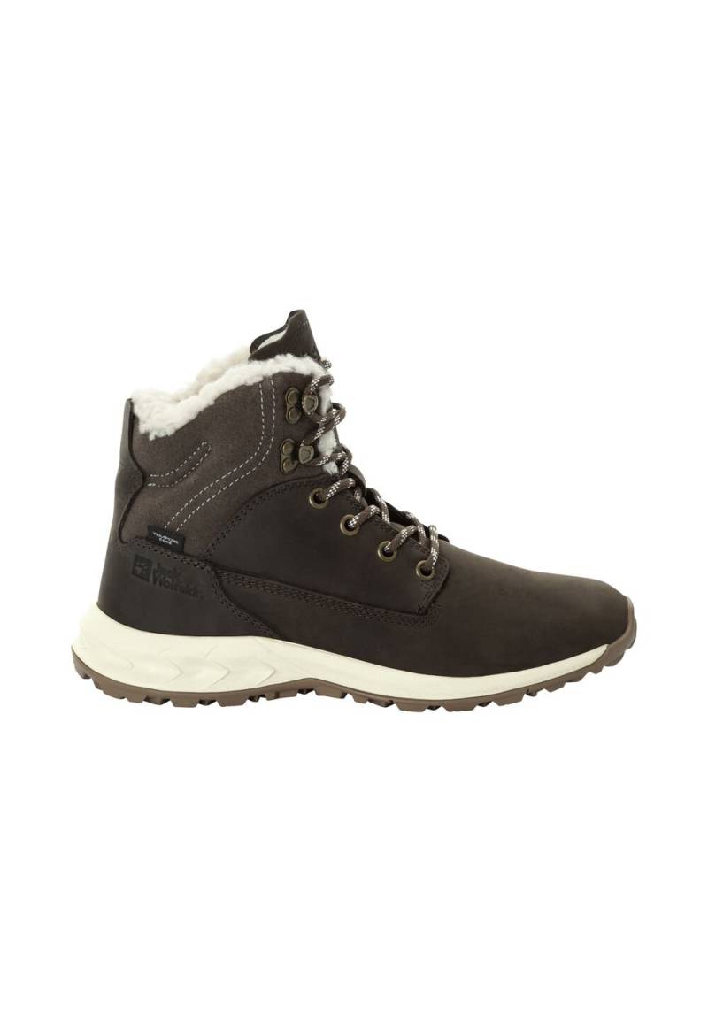 Jack Wolfskin Wasserdichte Winterstiefel Damen Queenstown City Texapore Mid Women 39.5 cold coffee cold coffee von Jack Wolfskin