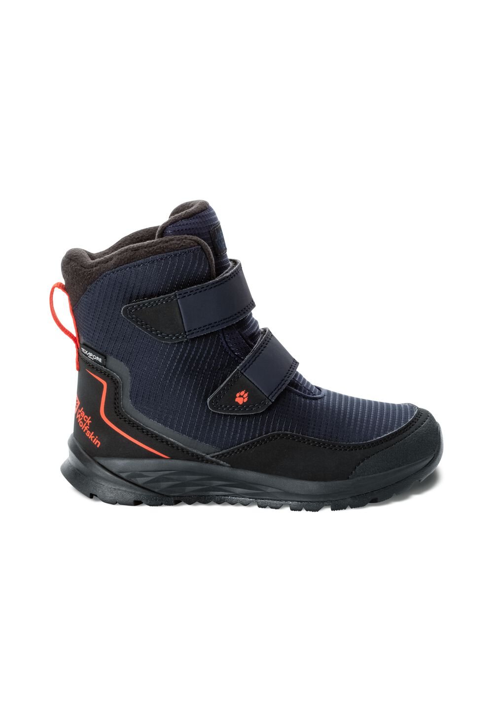 Jack Wolfskin Wasserdichte Winterstiefel Kinder Polar Bear Texapore High VC Kids 29 blau night blue von Jack Wolfskin