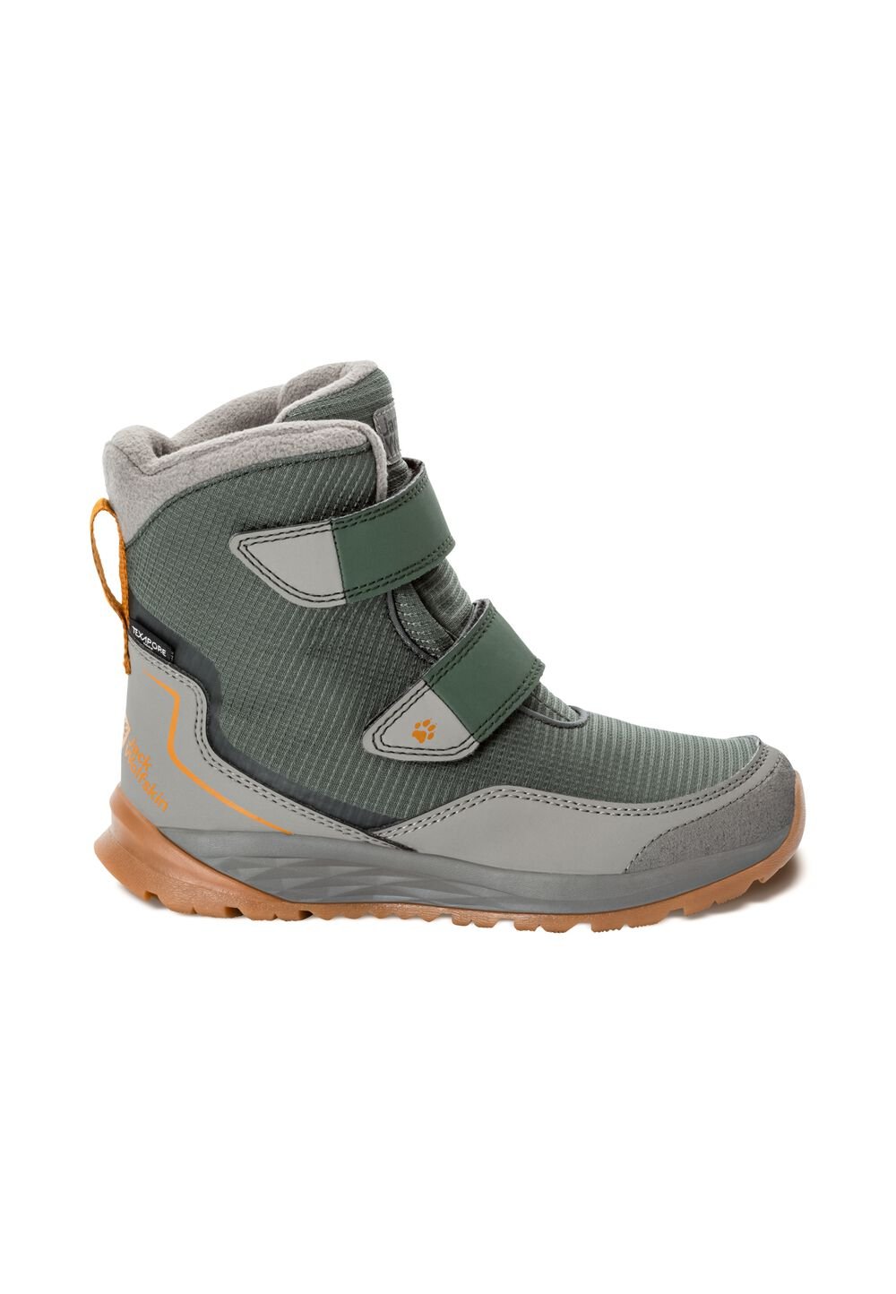 Jack Wolfskin Wasserdichte Winterstiefel Kinder Polar Bear Texapore High VC Kids 36 grau slate green von Jack Wolfskin