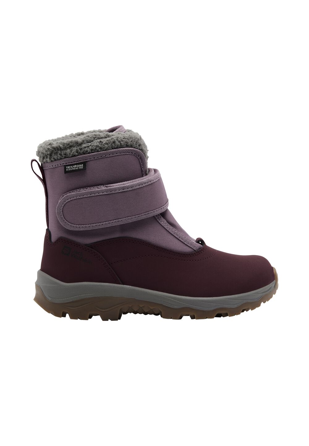 Jack Wolfskin Wasserdichte Winterstiefel Kinder Vojo Shell Texapore Mid VC Kids 27 wild blossom wild blossom von Jack Wolfskin