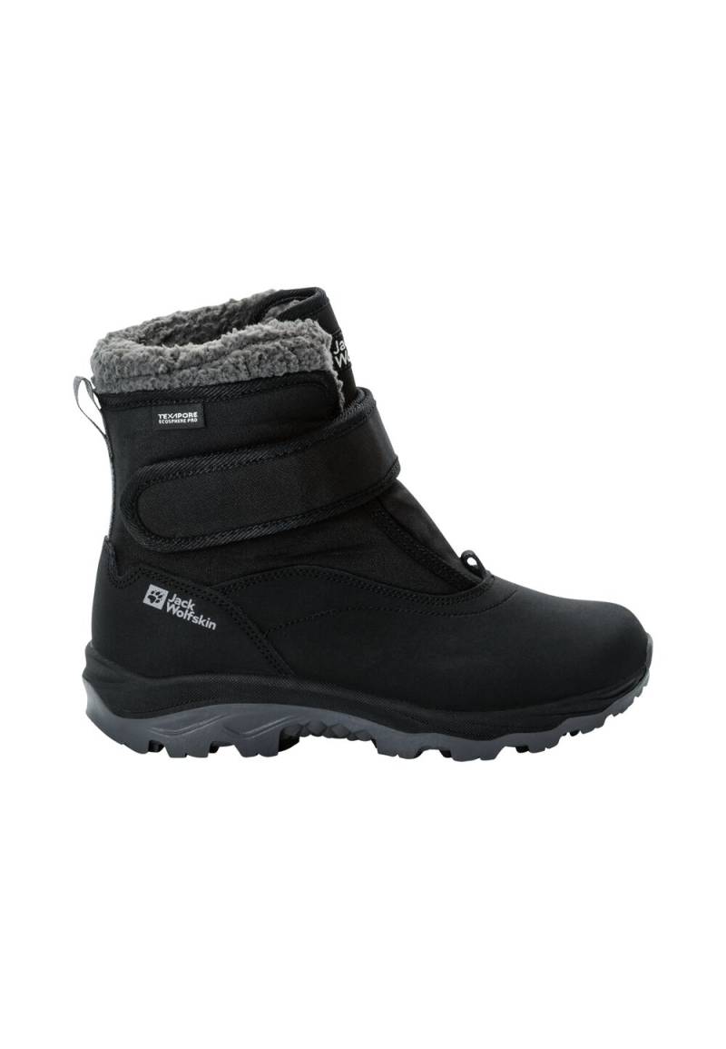 Jack Wolfskin Wasserdichte Winterstiefel Kinder Vojo Shell Texapore Mid VC Kids 28 phantom Phantom von Jack Wolfskin