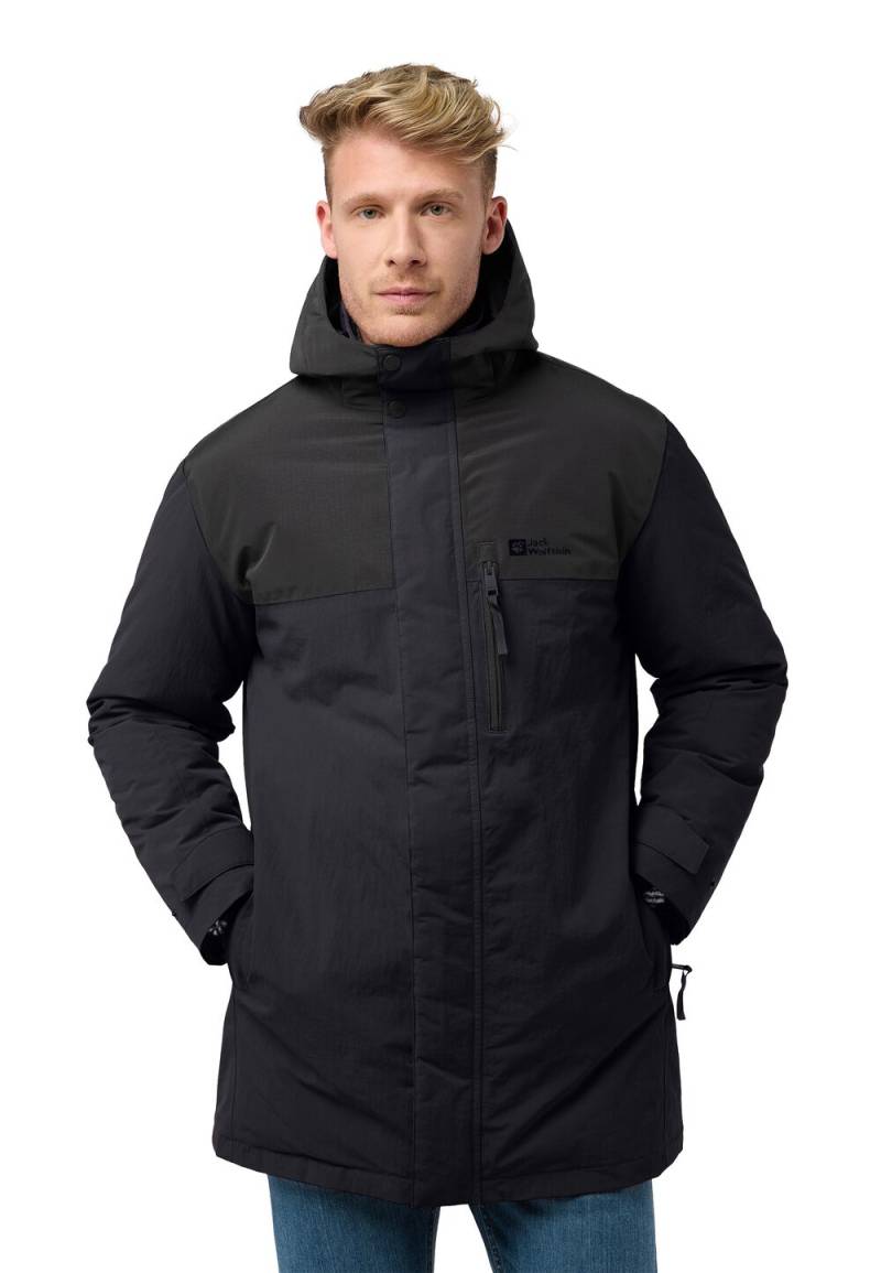 Jack Wolfskin Wasserdichter Wintermantel Herren Gletschersee Parka Men 2XL dark navy dark navy von Jack Wolfskin
