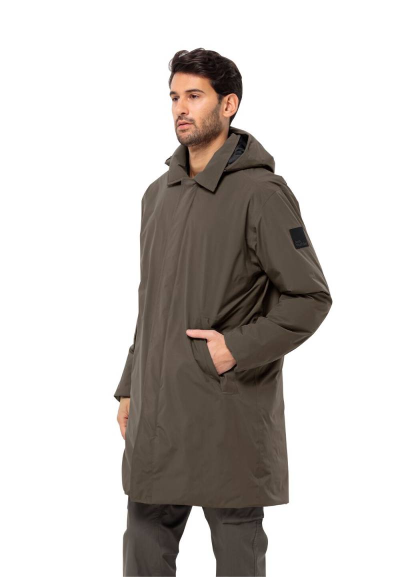 Jack Wolfskin Wasserdichter Wintermantel Herren Koenigsbau Coat Men 3XL cold coffee cold coffee von Jack Wolfskin