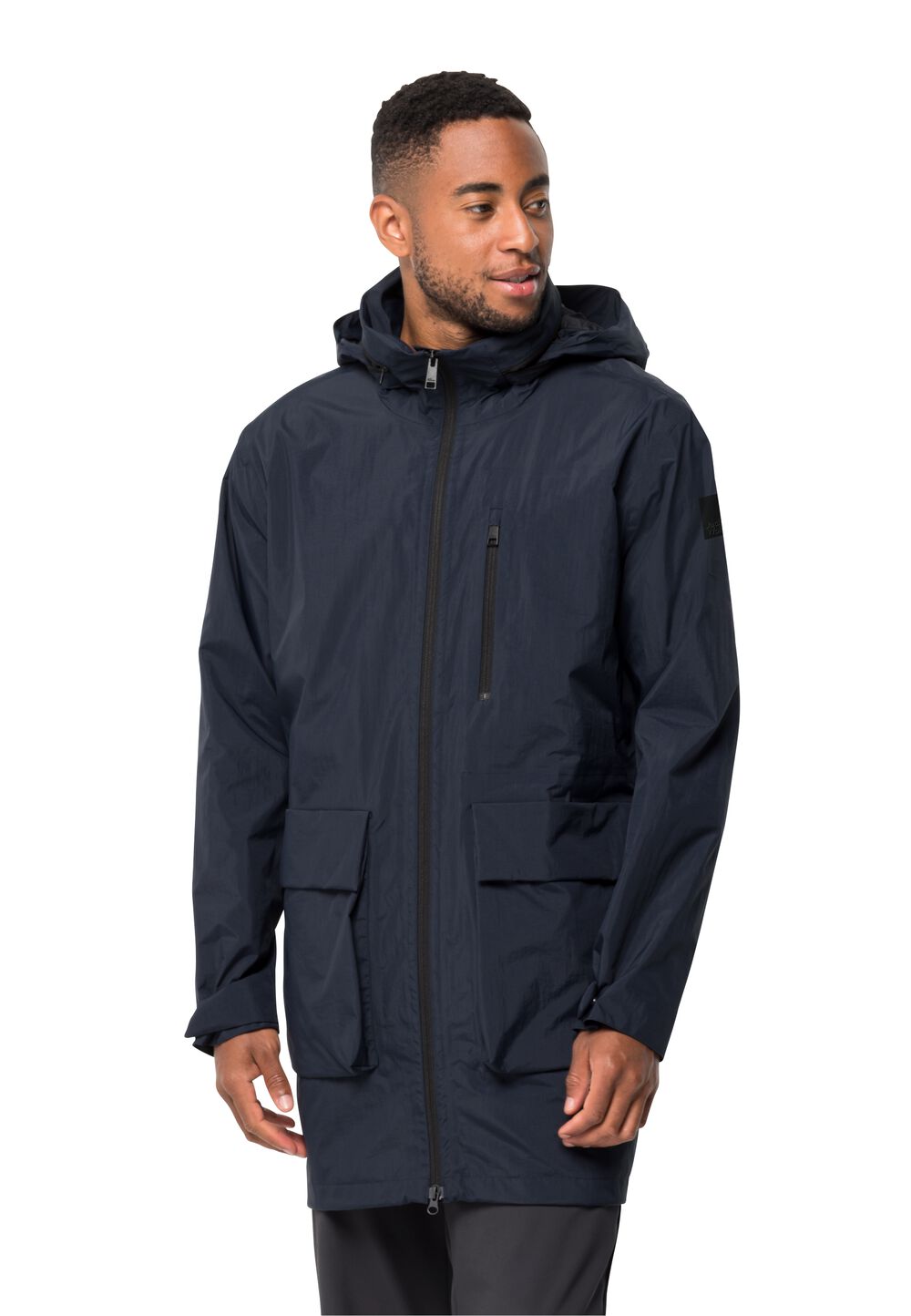 Jack Wolfskin Wasserdichter Wintermantel Herren Norden Port Parka Men L blau night blue von Jack Wolfskin