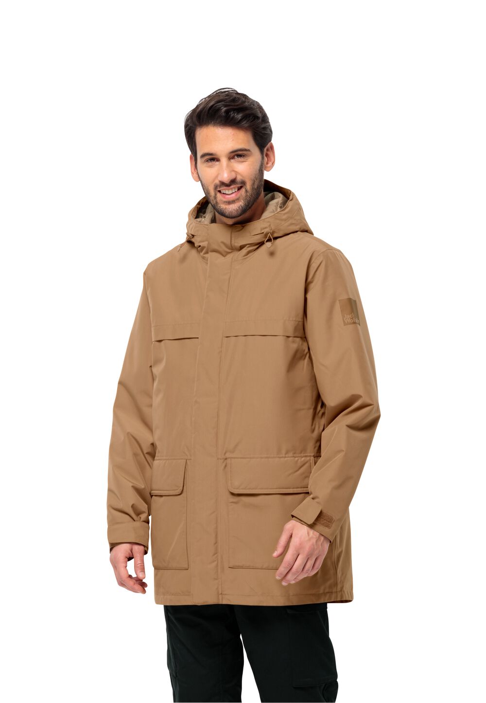 Jack Wolfskin Wasserdichter Wintermantel Herren Winterlager Parka Men L chipmunk chipmunk von Jack Wolfskin