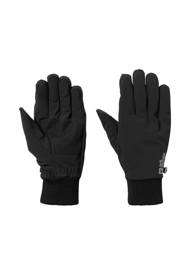 Jack Wolfskin Winddichte Handschuhe Supersonic Extended Version Glove M black black von Jack Wolfskin