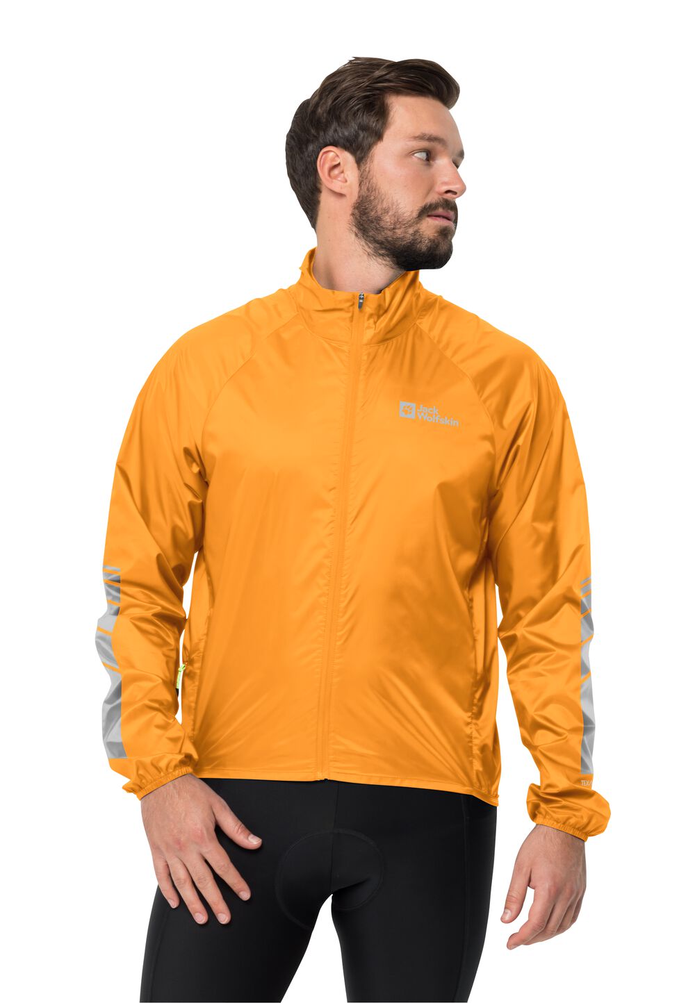 Jack Wolfskin Windjacke Herren Morobbia Wind Jacket Men L braun orange pop von Jack Wolfskin