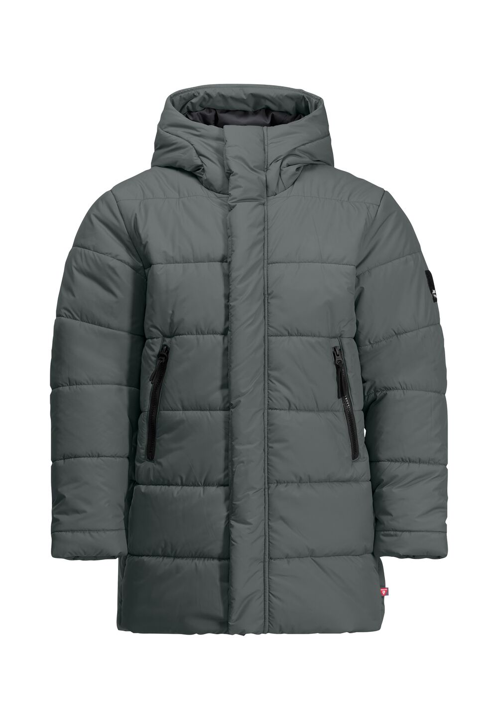 Jack Wolfskin Winterjacke Jugendliche Teen Ins Long Jacket Youth 140 grau slate green von Jack Wolfskin