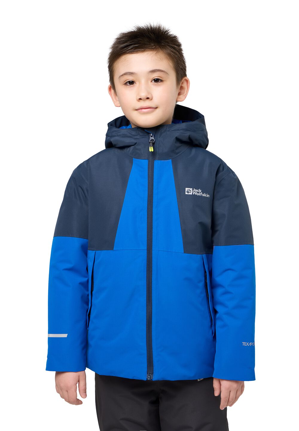 Jack Wolfskin Winterjacke Kinder Actamic 2L Ins Jacket Kids 164 crisp cobalt crisp cobalt von Jack Wolfskin