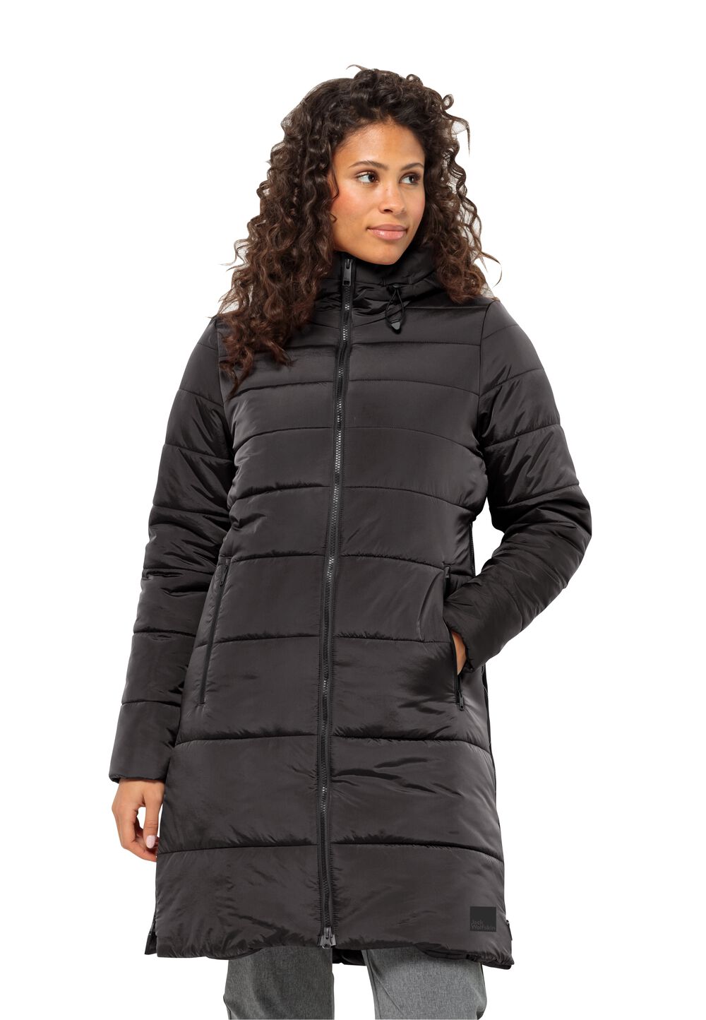 Jack Wolfskin Wintermantel Damen Eisbach Coat Women XXL phantom Phantom von Jack Wolfskin