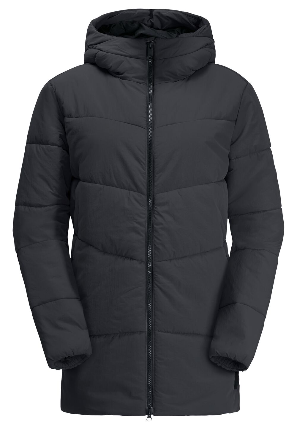 Jack Wolfskin Wintermantel Damen Karolinger Long Jacket Women M phantom phantom von Jack Wolfskin