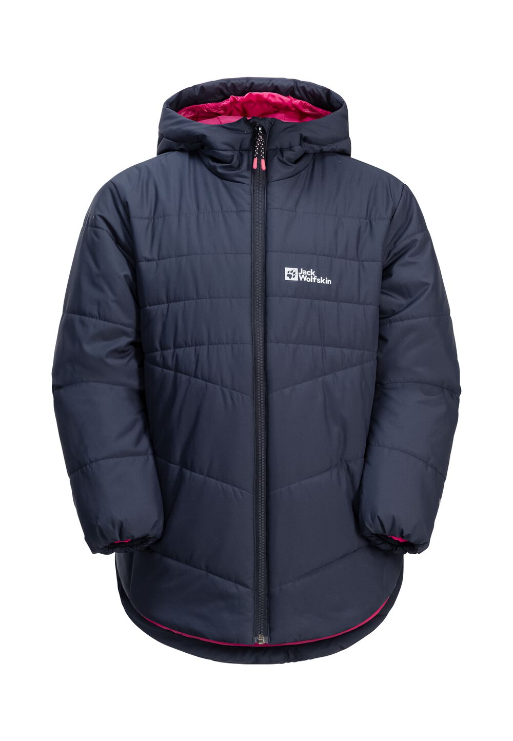 Jack Wolfskin Wintermantel Mädchen Solyd Ins Coat Girls 140 blau night blue von Jack Wolfskin