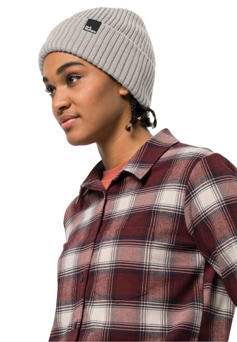 Jack Wolfskin Wintermütze Damen Schwansee Beanie Women one size winter pearl winter pearl von Jack Wolfskin