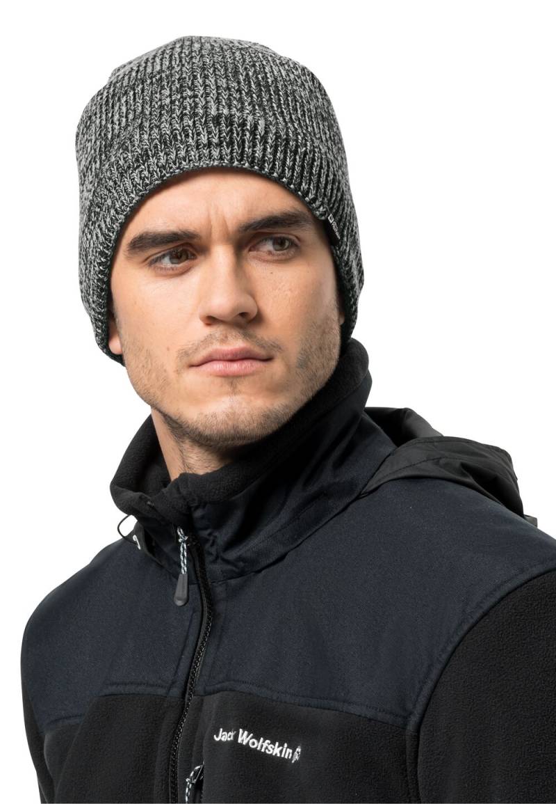 Jack Wolfskin Wintermütze Feldberg Beanie L slate slate von Jack Wolfskin