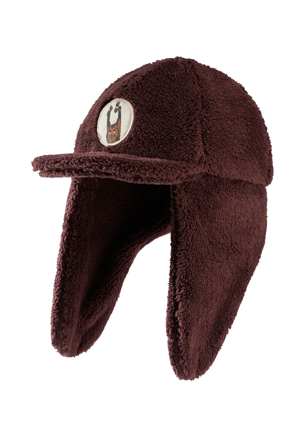 Jack Wolfskin Wintermütze Kinder Fluffy Ear Cap Kids M boysenberry boysenberry von Jack Wolfskin