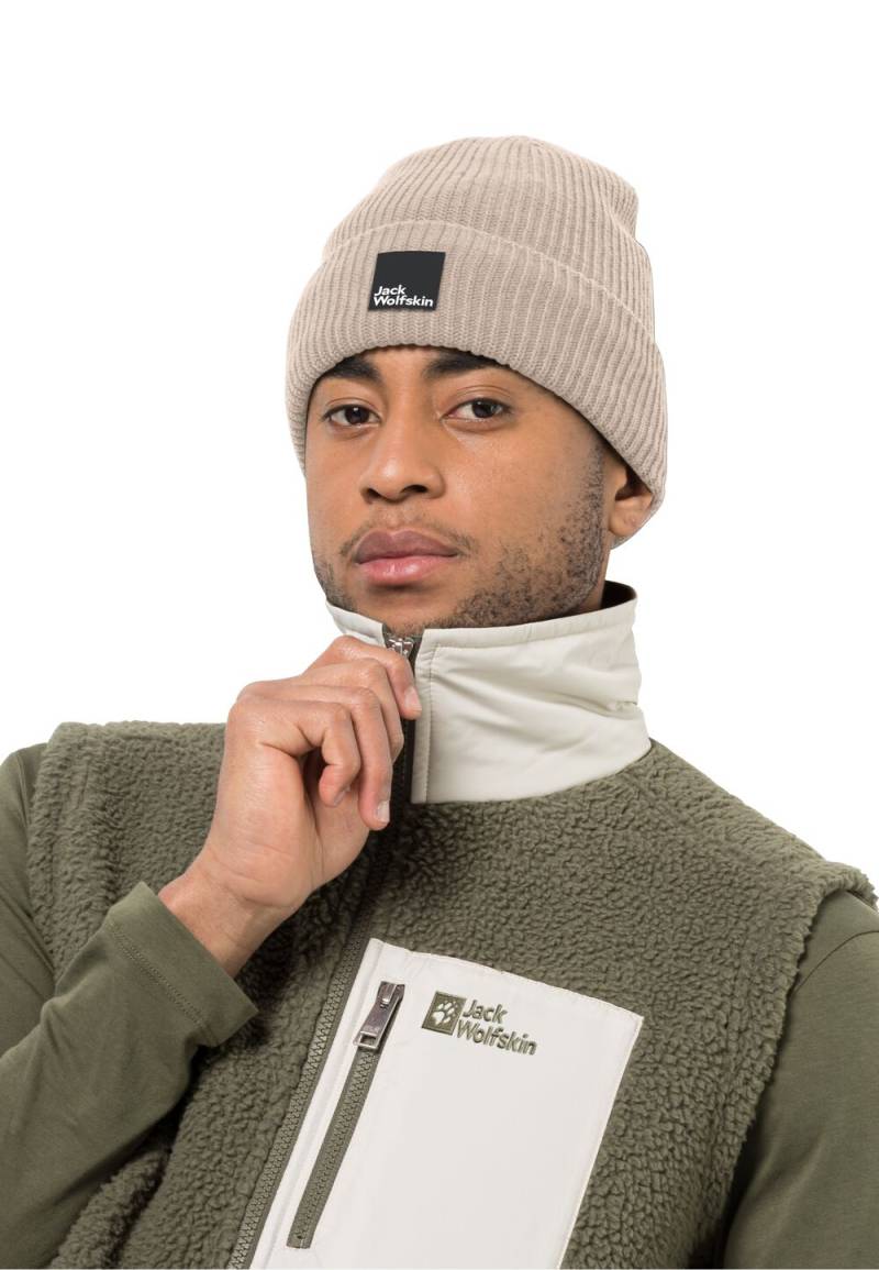 Jack Wolfskin Wintermütze Pergamon Beanie L winter pearl winter pearl von Jack Wolfskin