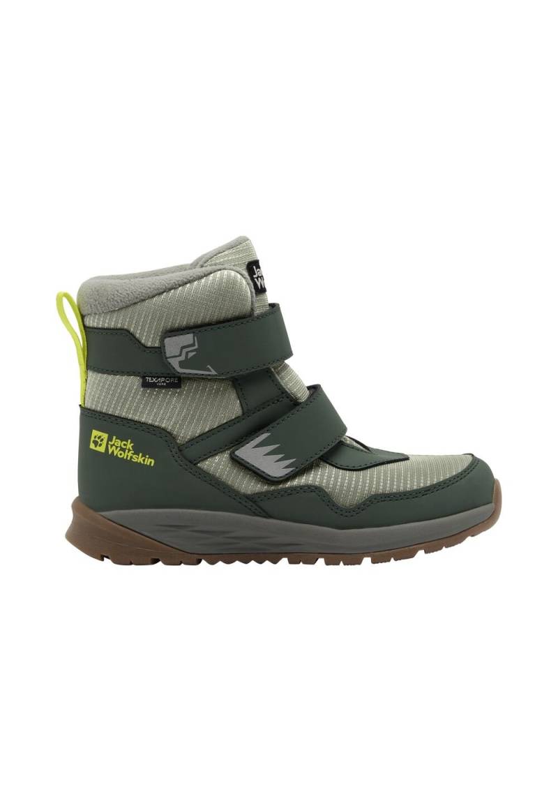 Jack Wolfskin Winterschuhe Kinder Polar Bear-b Texapore Mid VC Kids 39 slate green slate green von Jack Wolfskin