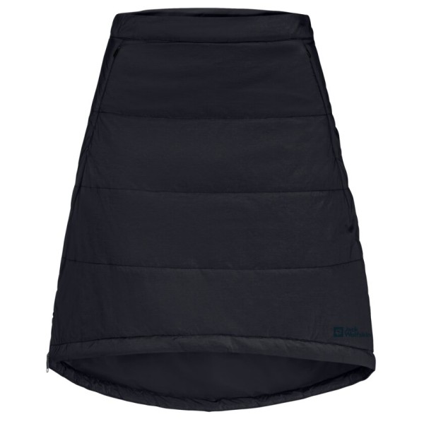 Jack Wolfskin - Women's Alpengluehen Skirt - Kunstfaserjupe Gr S;XS grau;schwarz/blau von Jack Wolfskin