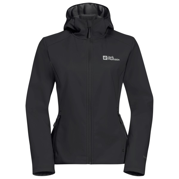 Jack Wolfskin - Women's Bornberg Hoody - Softshelljacke Gr L;M;S;XL;XS;XXL blau;schwarz von Jack Wolfskin