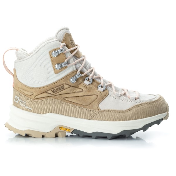 Jack Wolfskin - Women's Cyrox Texapore Mid - Wanderschuhe Gr 6 beige/weiß von Jack Wolfskin