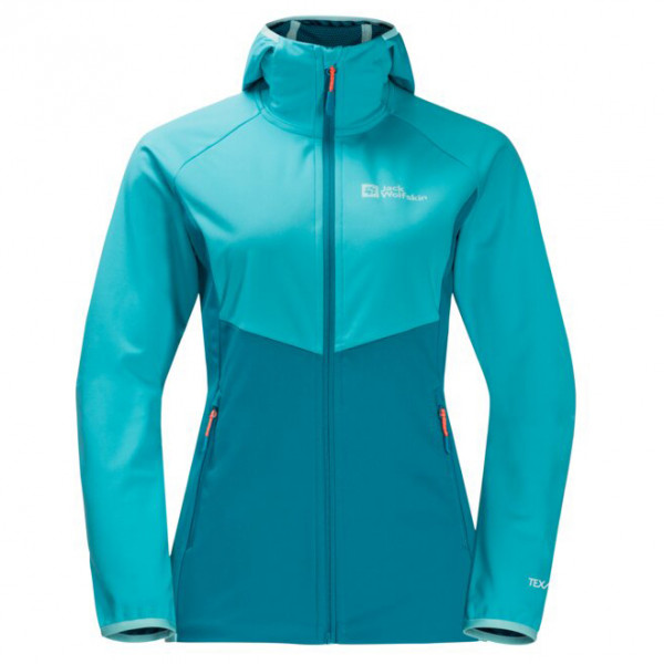 Jack Wolfskin - Women's Go Hike Softshell - Softshelljacke Gr S;XS schwarz von Jack Wolfskin