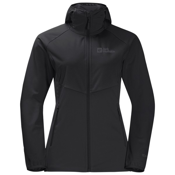 Jack Wolfskin - Women's Go Hike Softshell - Softshelljacke Gr XS schwarz von Jack Wolfskin