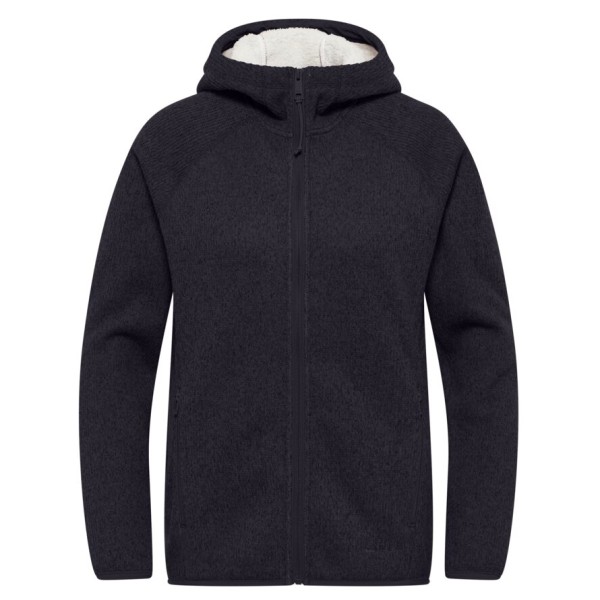 Jack Wolfskin - Women's Kaminfeuer Hooded Jacket - Fleecejacke Gr S;XL;XS blau;rot von Jack Wolfskin