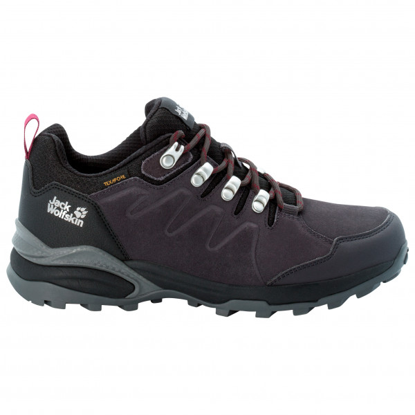 Jack Wolfskin - Women's Refugio Texapore Low - Multisportschuhe Gr 42,5 grau/schwarz von Jack Wolfskin