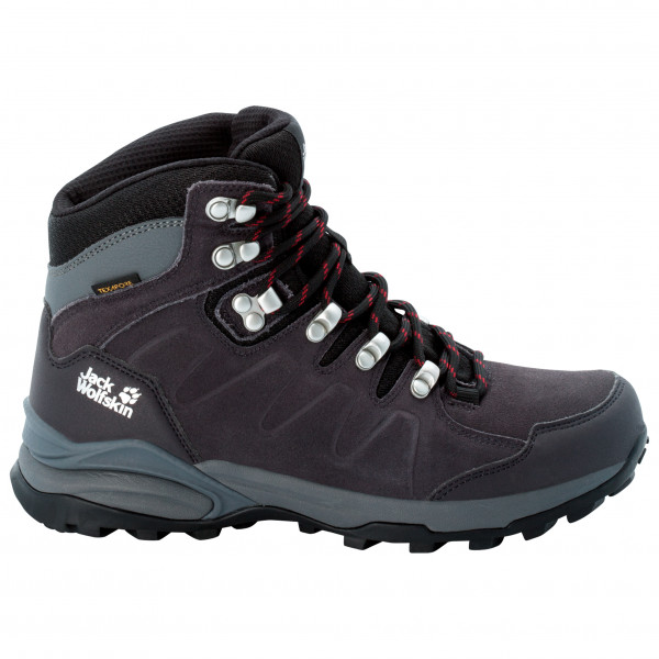 Jack Wolfskin - Women's Refugio Texapore Mid - Wanderschuhe Gr 42 grau/schwarz von Jack Wolfskin