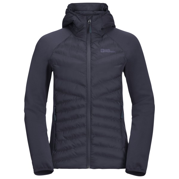 Jack Wolfskin - Women's Routeburn Pro Hybrid - Kunstfaserjacke Gr XL blau/grau von Jack Wolfskin