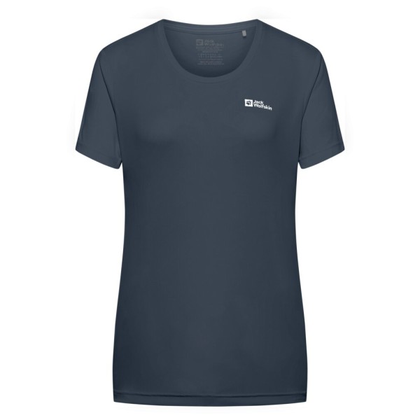 Jack Wolfskin - Women's Tech T - Funktionsshirt Gr XL blau von Jack Wolfskin