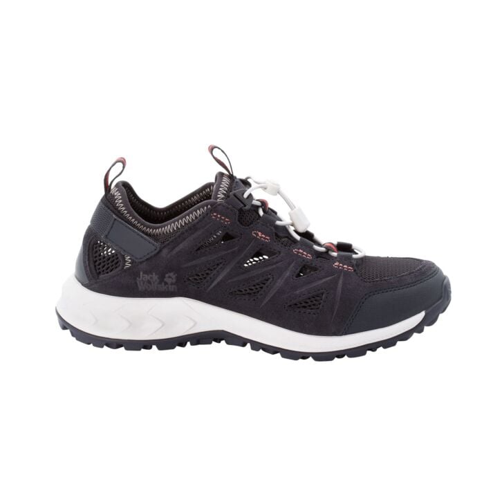 Jack Wolfskin Woodland 2 Hybrid Low Outdoor Wanderschuh für Damen marine, 37 von Jack Wolfskin