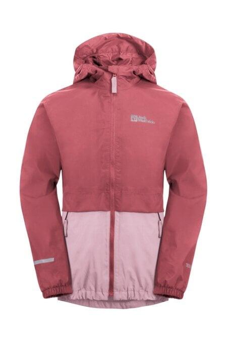 Kinder Regenjacke Rainy Days Mädchen Pink 104 von Jack Wolfskin