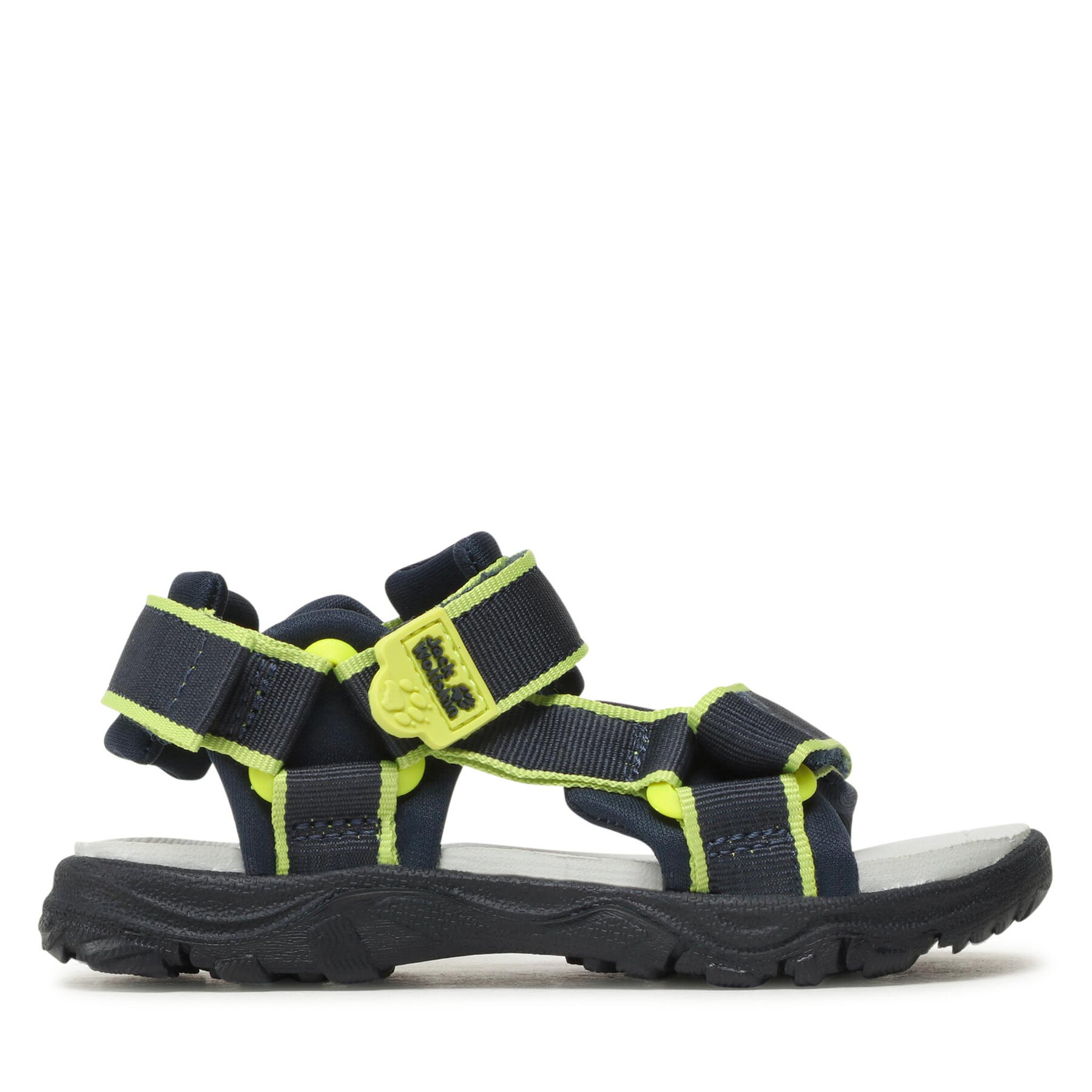 Sandalen Jack Wolfskin Seven Seas 3 K 4040061 Navy/Lime von Jack Wolfskin