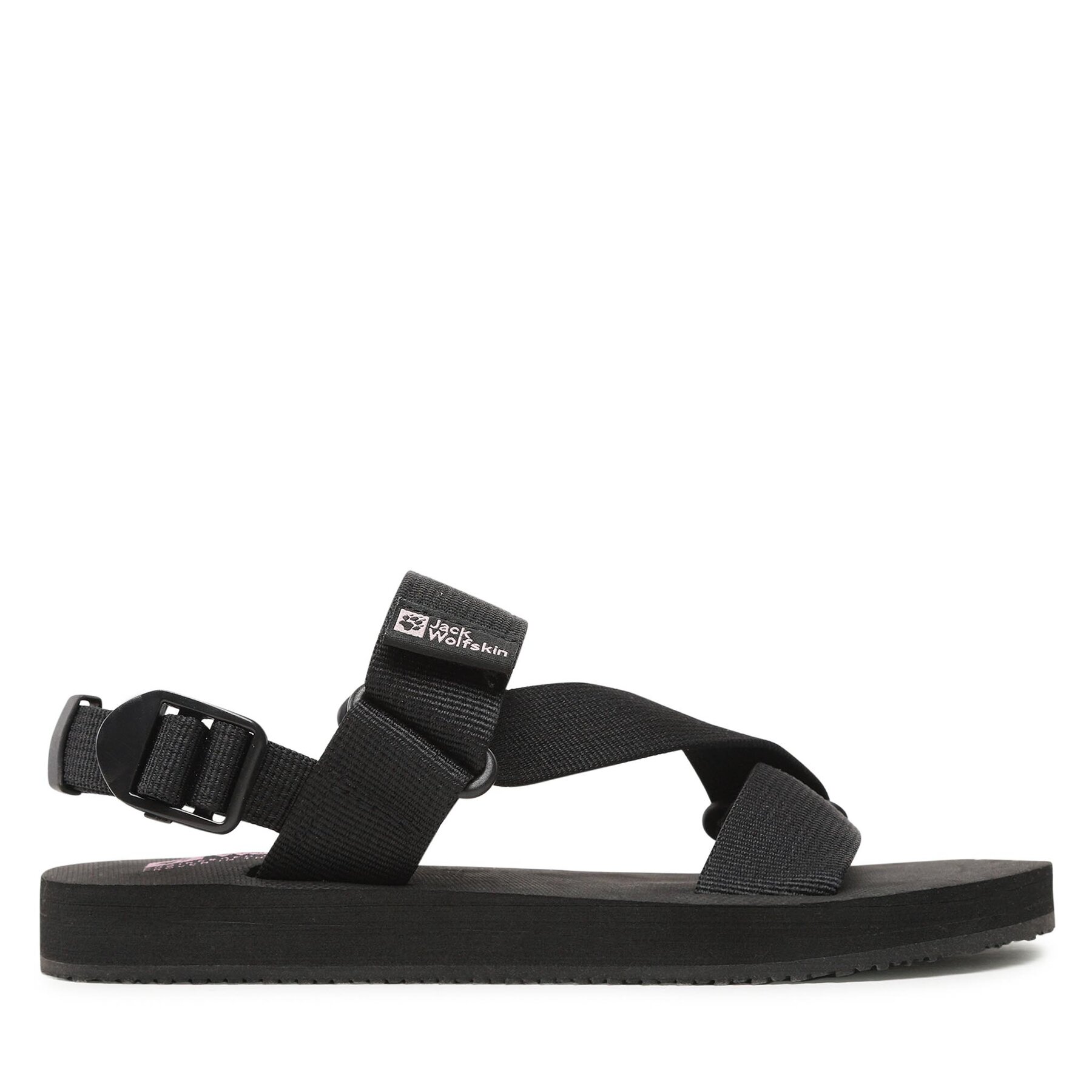 Sandalen Jack Wolfskin Urban Entdeckung Belt Sandal W 4056801 Black von Jack Wolfskin