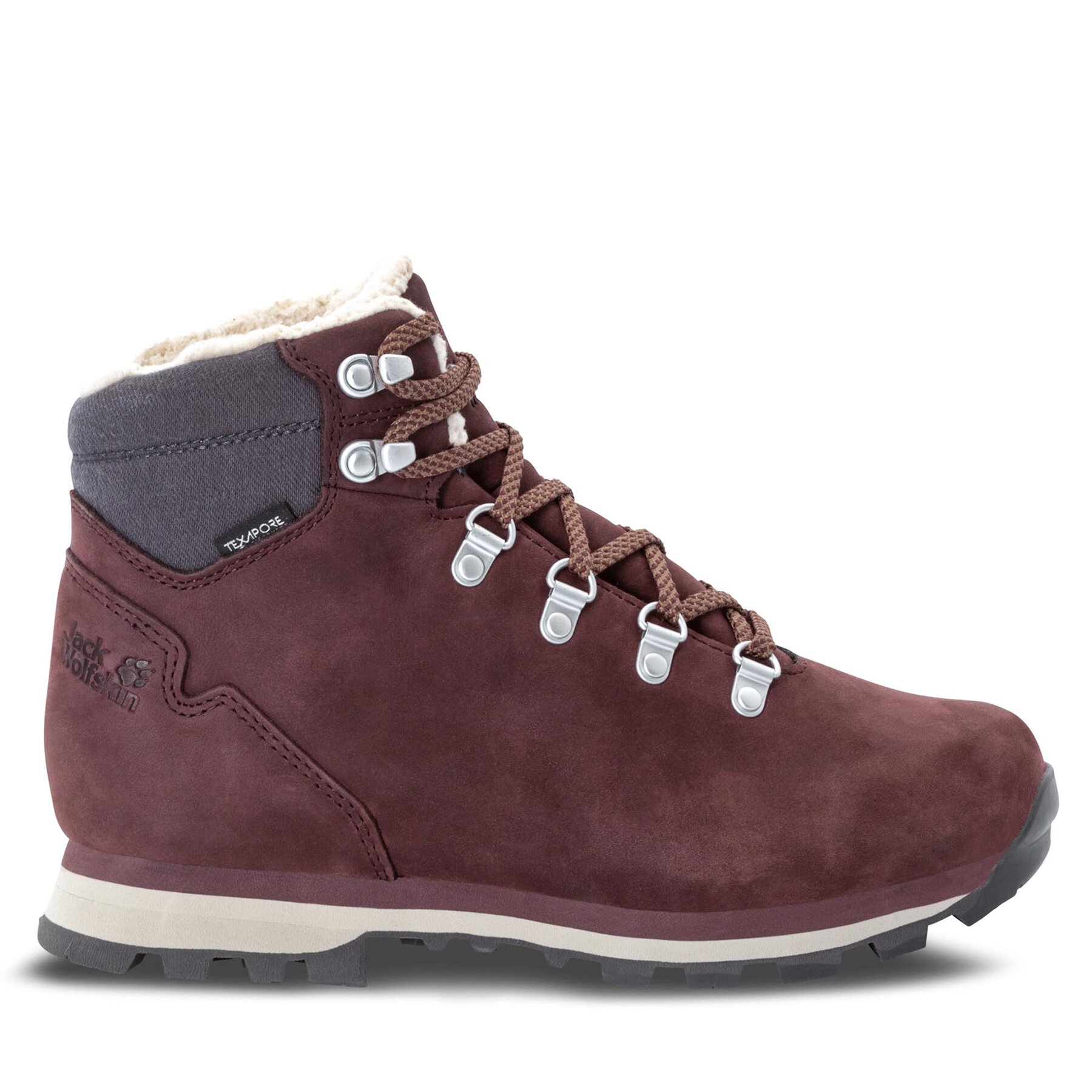 Trekkingschuhe Jack Wolfskin Thunder Bay Texapore Mid W 4053681 Winter Grape von Jack Wolfskin