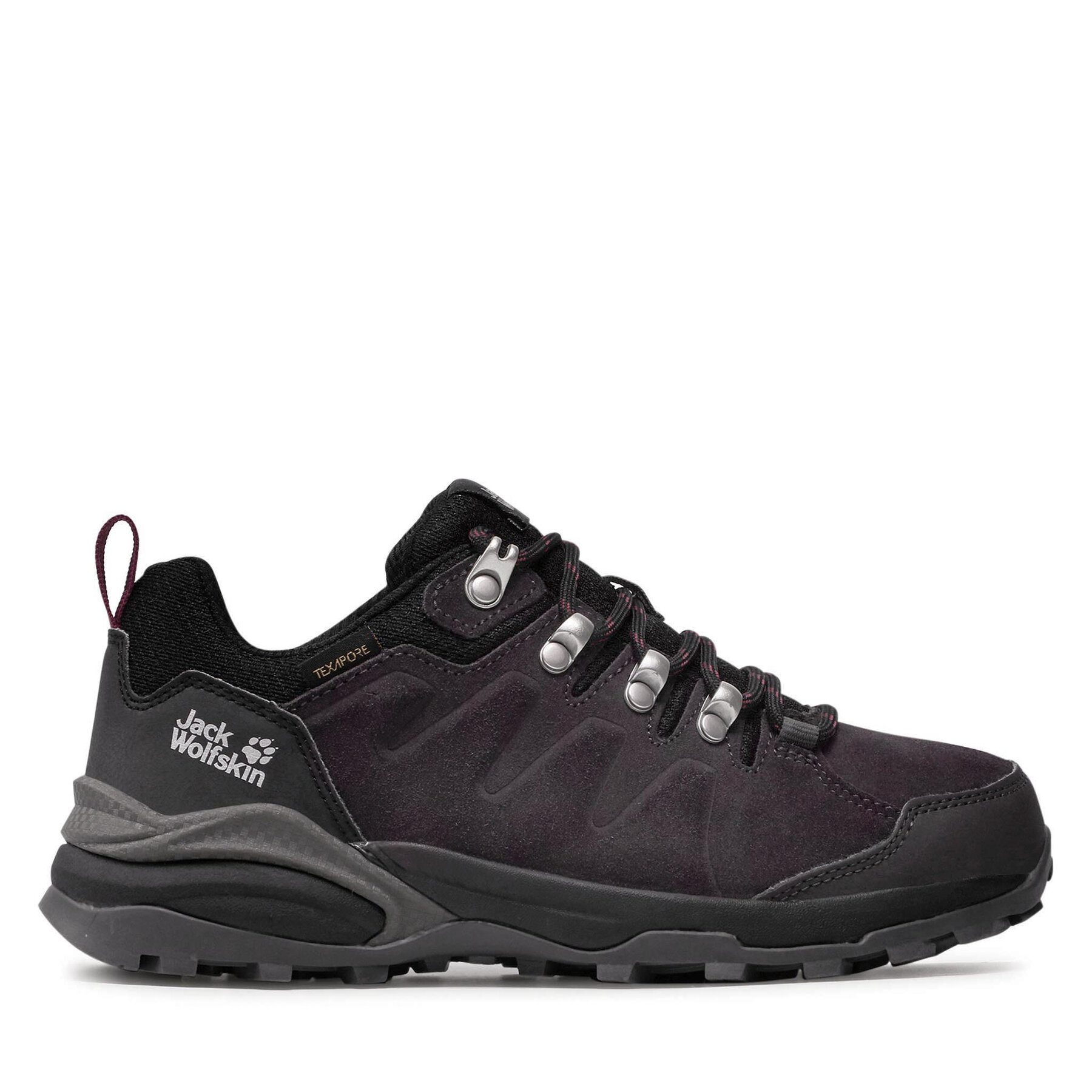 Trekkingschuhe Jack Wolfskin Refudio Texapore Low W 4050821 Dark Steel/Purple von Jack Wolfskin