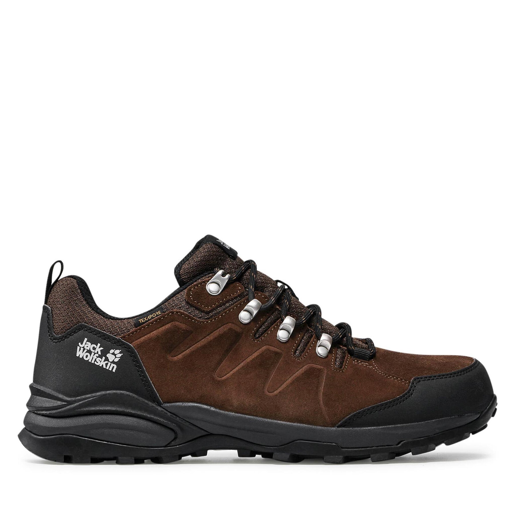 Trekkingschuhe Jack Wolfskin Refugio Texapore Low M 4049851 Brown/Phantom von Jack Wolfskin