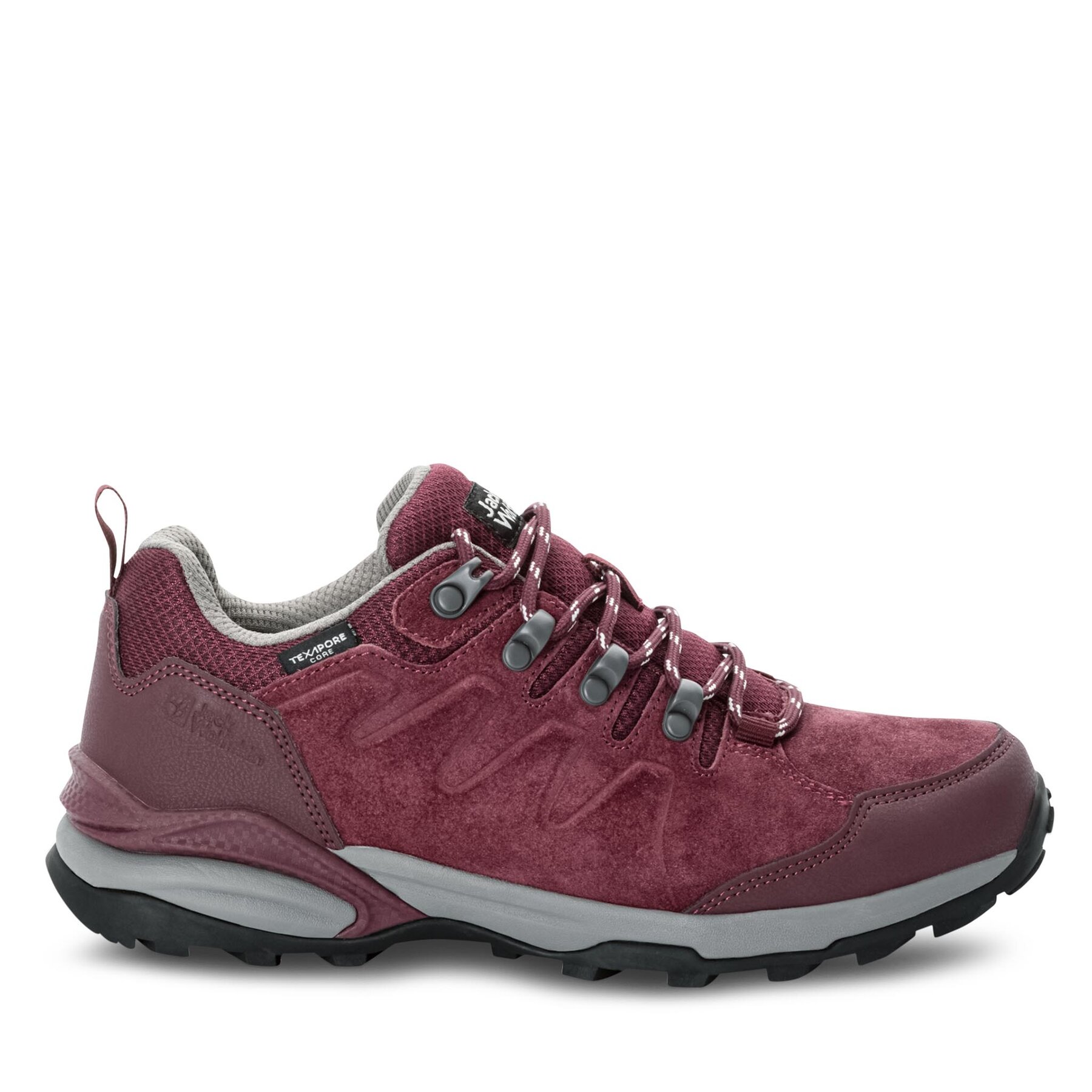 Trekkingschuhe Jack Wolfskin Refugio Texapore Low W 4050821 Dark Maroon von Jack Wolfskin