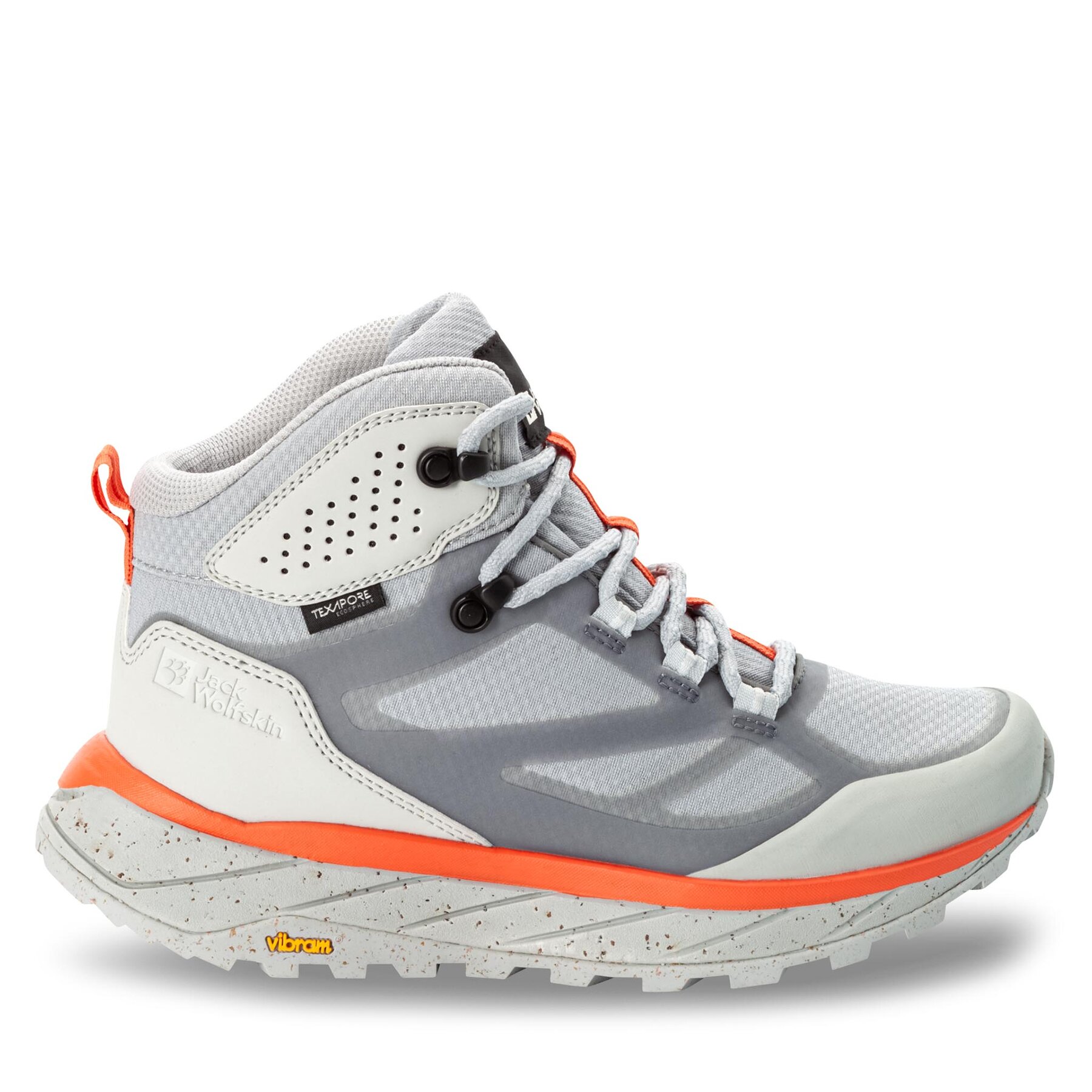 Trekkingschuhe Jack Wolfskin Terraventure Texapore Mid W 4049991 Silver Grey von Jack Wolfskin