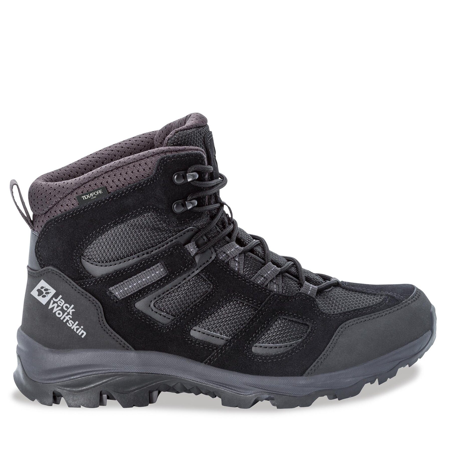 Trekkingschuhe Jack Wolfskin Vojo 3 Texapore Mid 4042461 Black von Jack Wolfskin