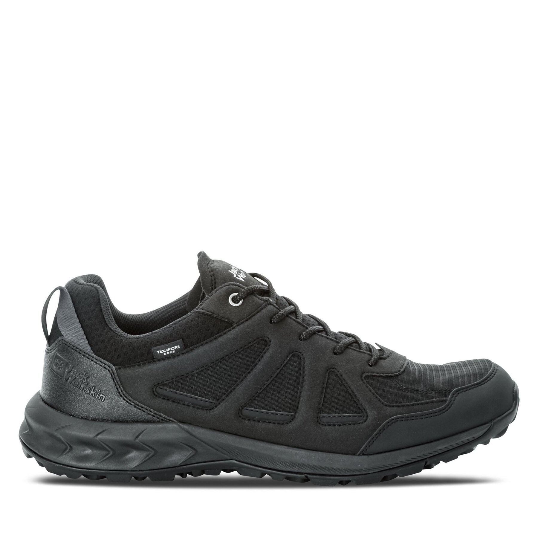 Trekkingschuhe Jack Wolfskin Woodland 2 Texapore Low 4051271 Black von Jack Wolfskin