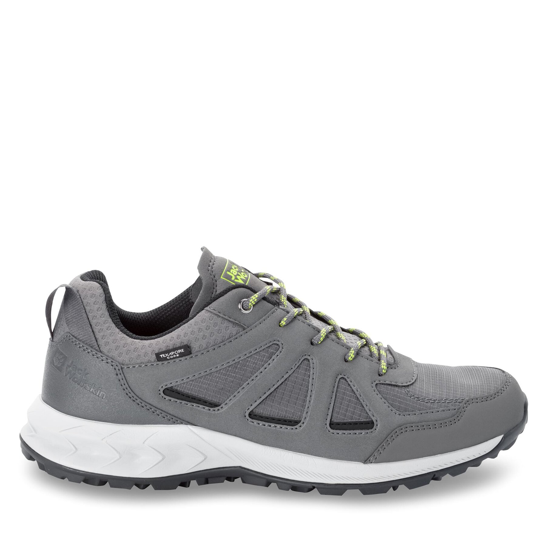 Trekkingschuhe Jack Wolfskin Woodland 2 Texapore Low M 4051271 Pebble Grey von Jack Wolfskin