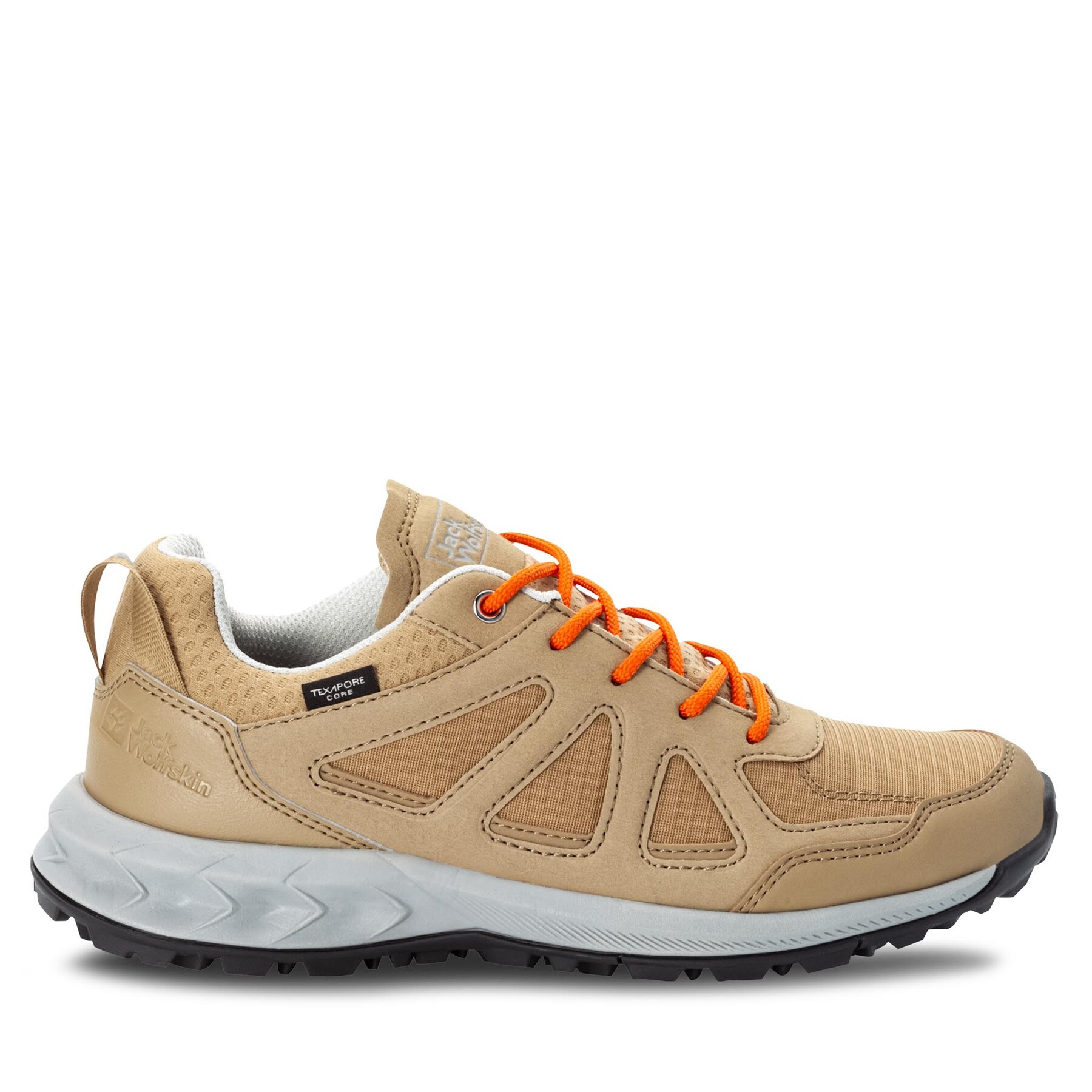 Trekkingschuhe Jack Wolfskin Woodland 2 Texapore Low W 4051341 Sandstone von Jack Wolfskin