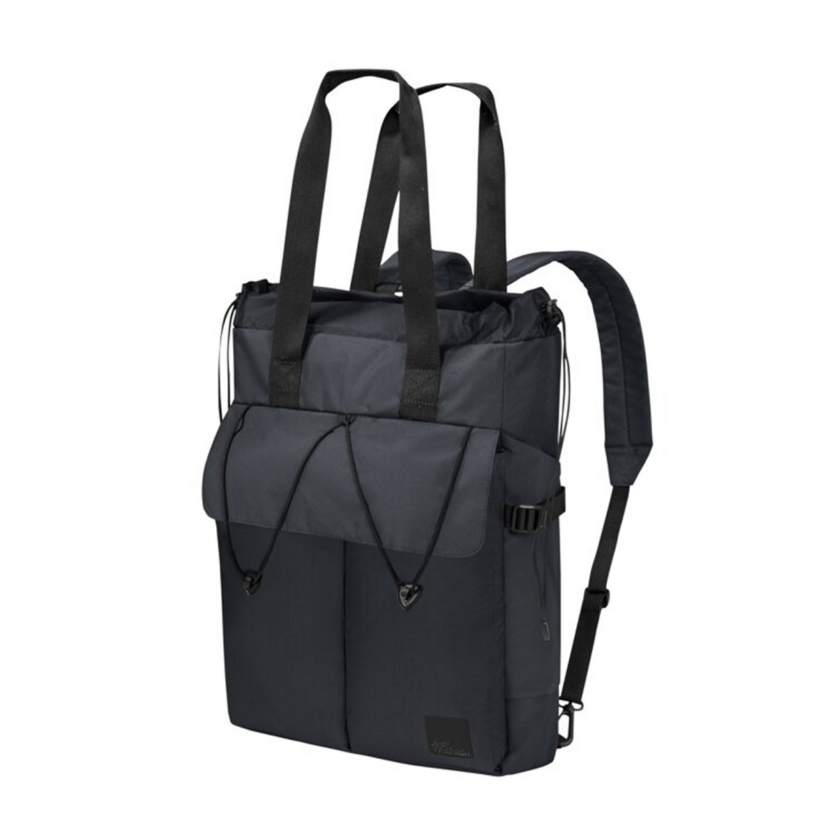 Wanderthirst Tote Tagesrucksack und Umhängetasche in Schwarz von Jack Wolfskin