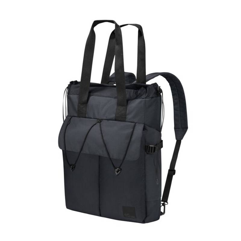 Wanderthirst Tote Tagesrucksack und Umhängetasche in Schwarz von Jack Wolfskin