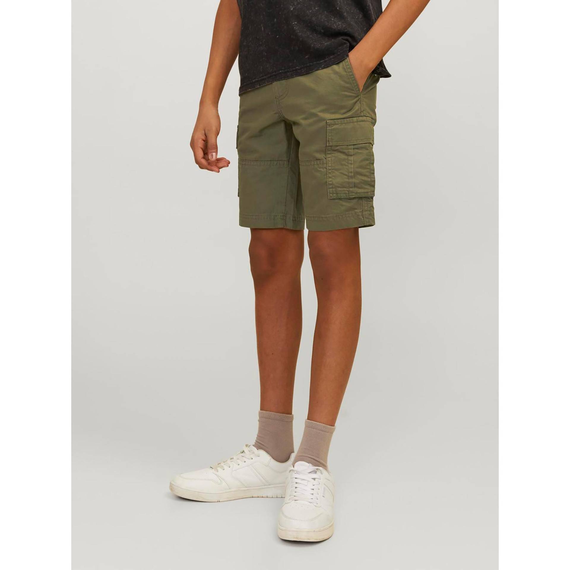 Cargo-shorts Jungen Olivegrün 170 von Jack & Jones Junior