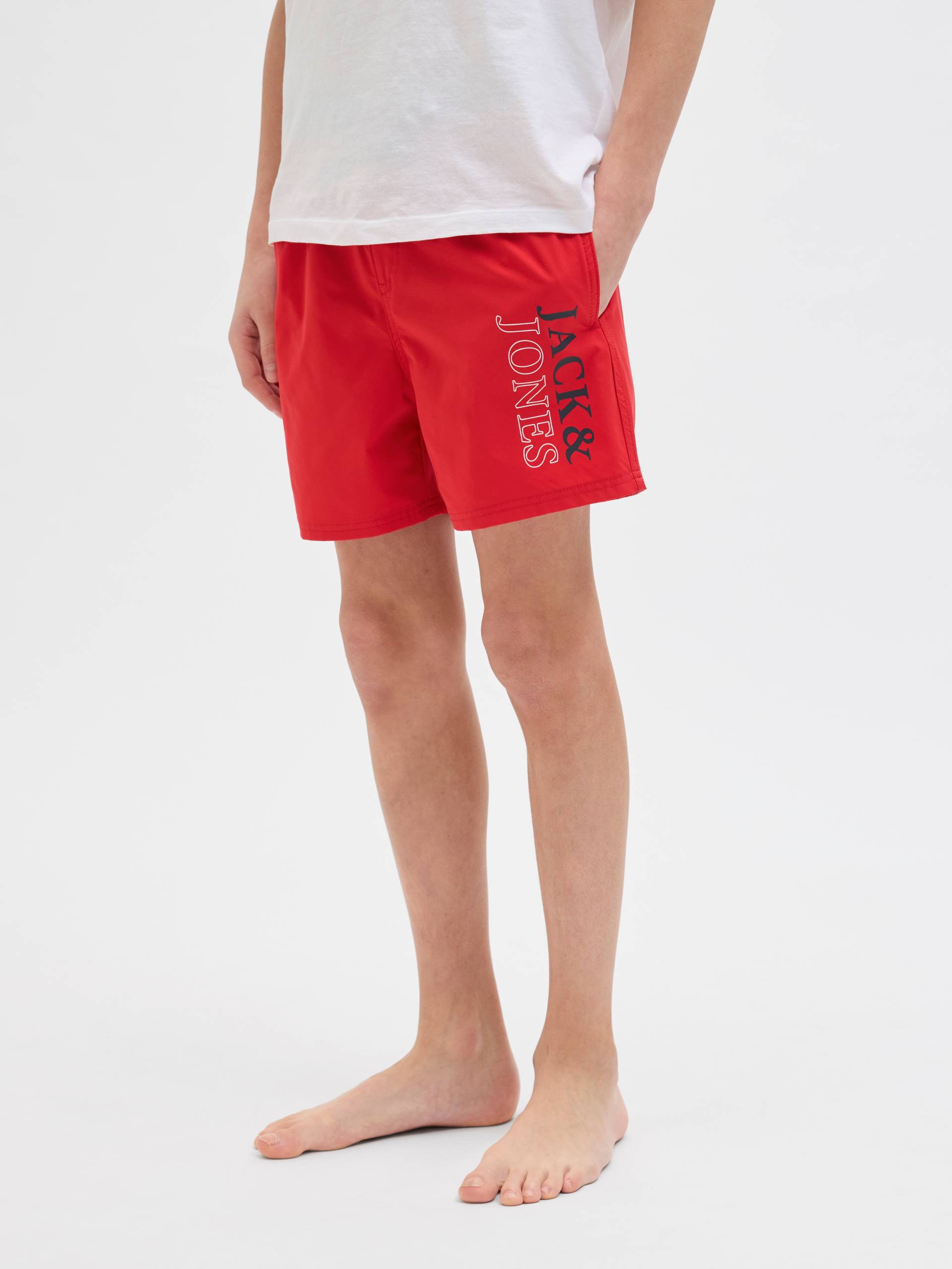 Jack & Jones Junior Badeshorts »JPSTMAUI JJSWIM DOUBLE LOGO AKM SN JNR« von Jack & Jones Junior