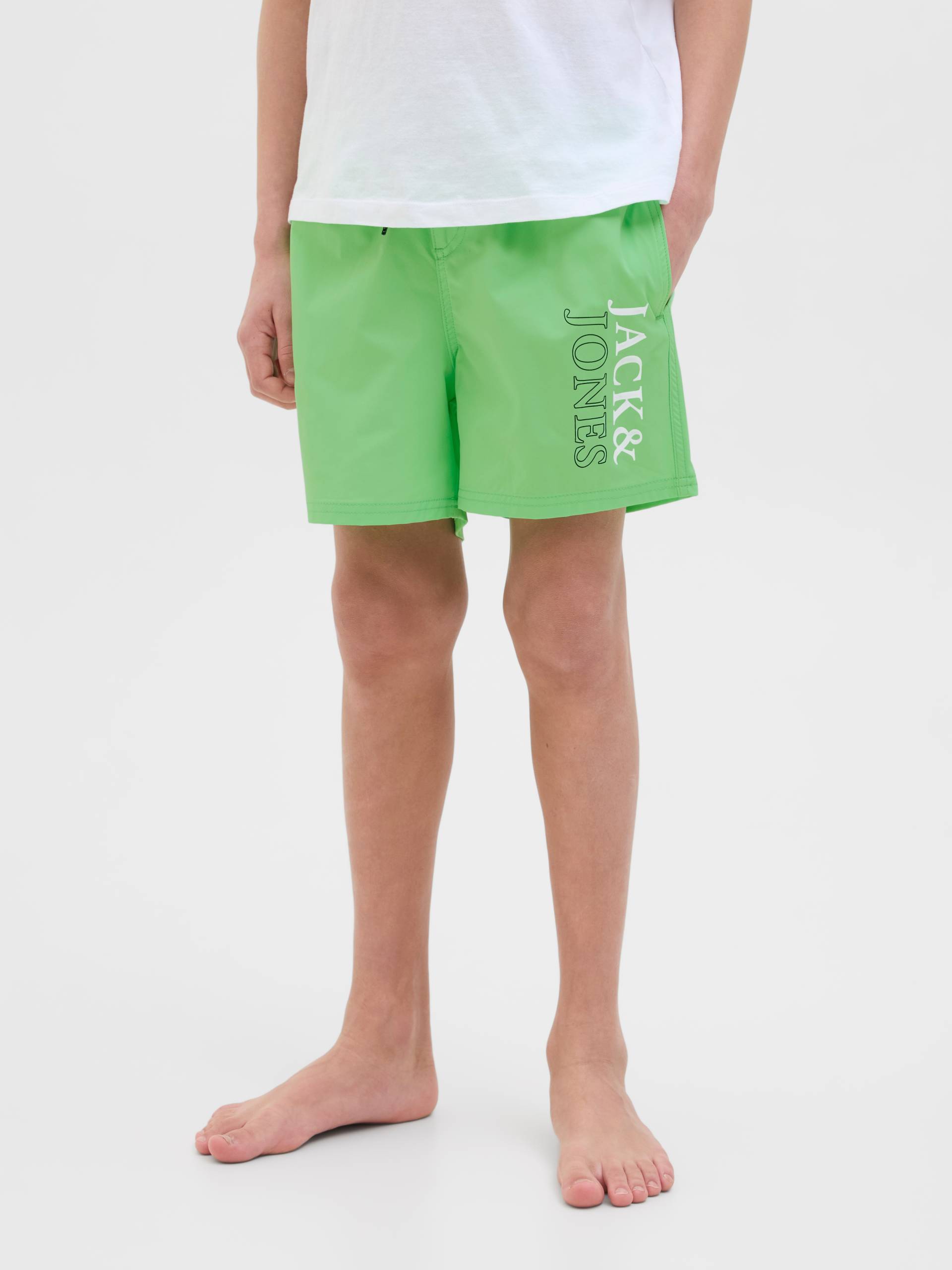 Jack & Jones Junior Badeshorts »JPSTMAUI JJSWIM DOUBLE LOGO AKM SN JNR« von Jack & Jones Junior