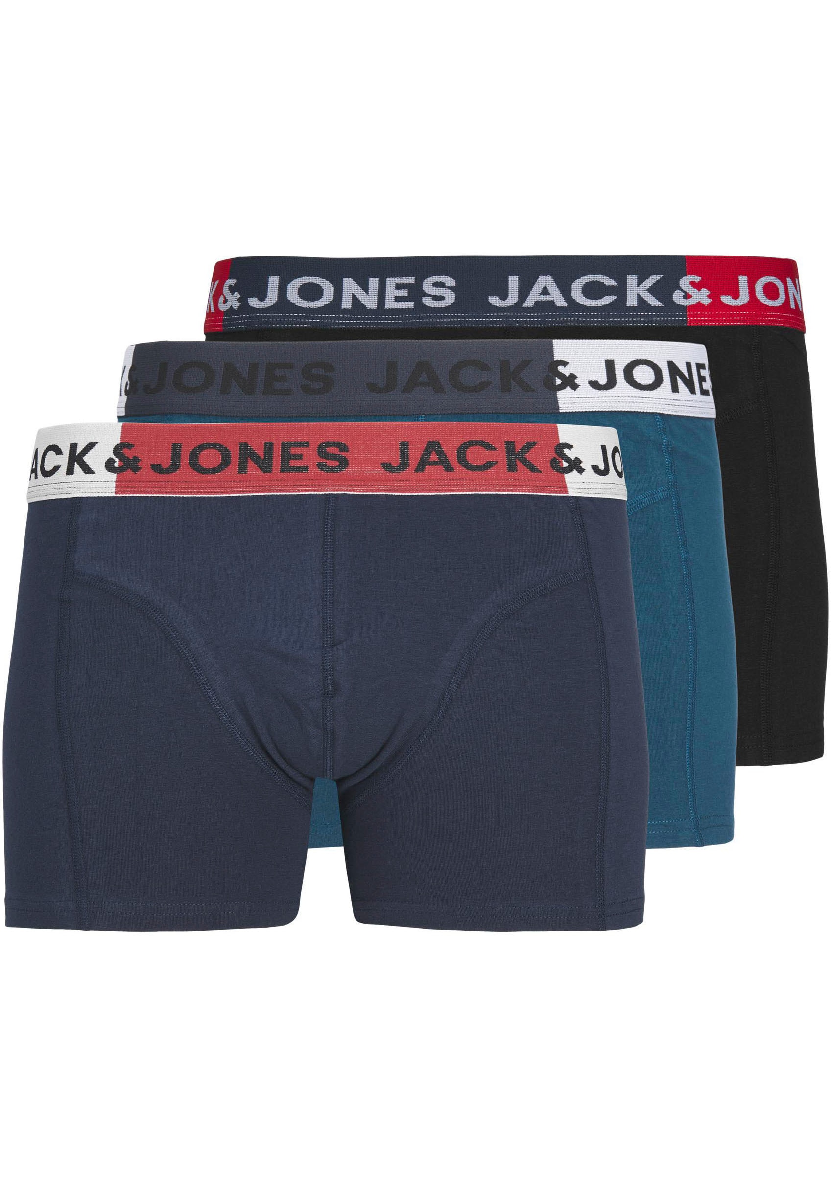 Jack & Jones Junior Boxershorts »JACCOLOR BLOCK TRUNKS 3 P«, (3 St.) von Jack & Jones Junior